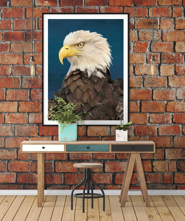 eagle wall