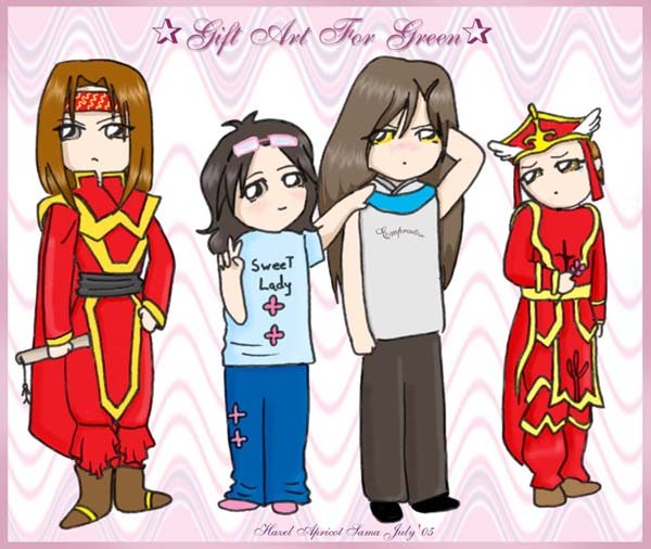 Chibi Green & Group