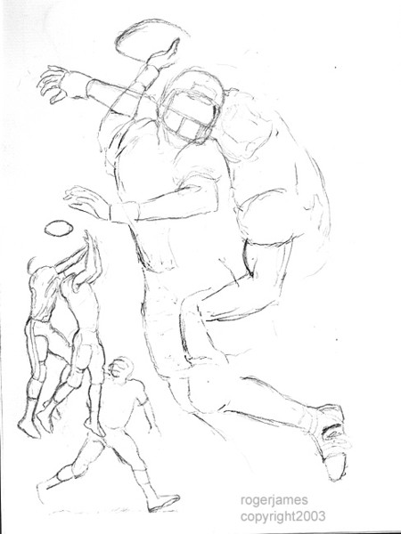Football (practice drawings)