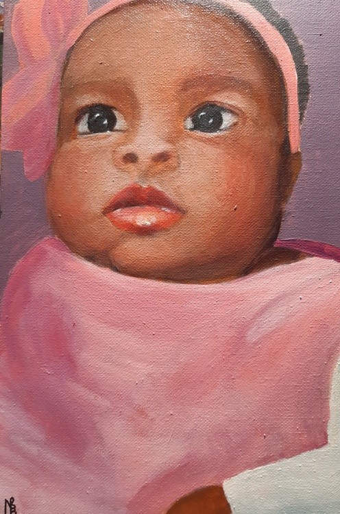 Commissioned portrait
