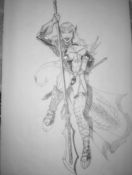 ELFIN' LORE Pin-UP COVER 2006