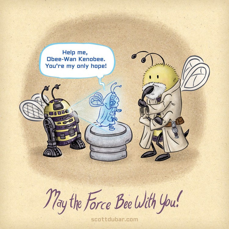 May The Force Bee With You!