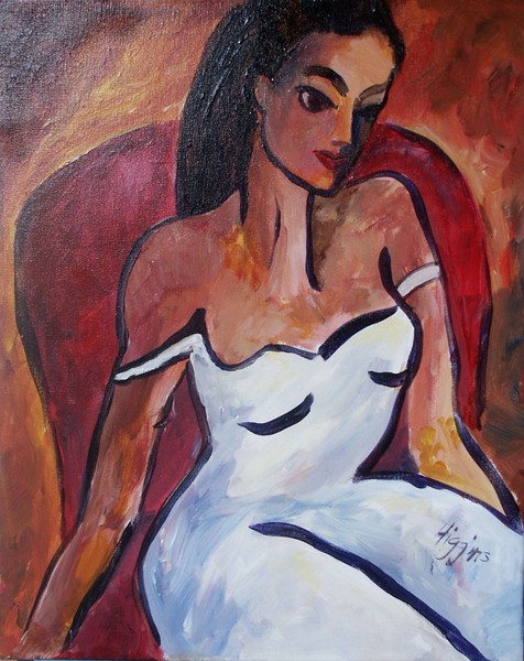 Girl in a White Dress