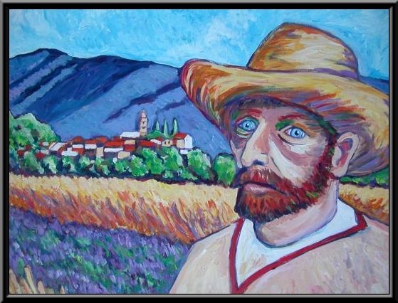 Vincent Van Gogh in Provence (2003) (Gifted) by David Holcombe ...