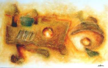 Composition 1 ( 90 x 140 cm )
