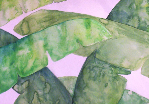 banana leaves