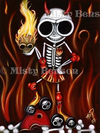 La Muerte Llameante