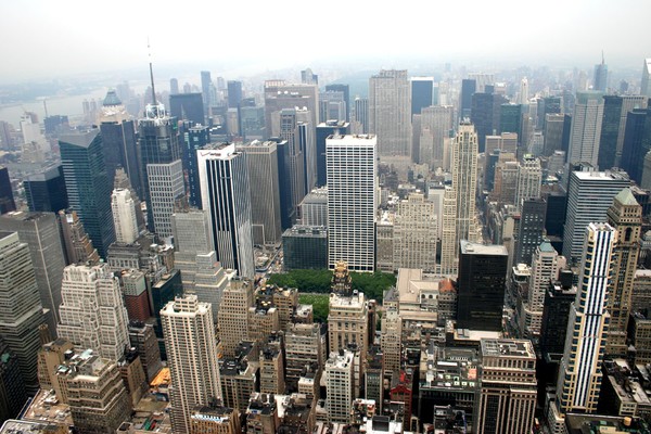 Hazy New York