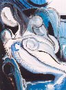 Blue nude