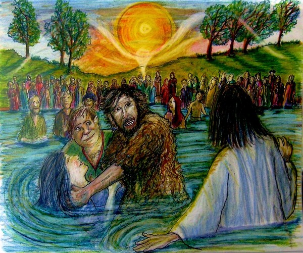 Jesus came to John the Baptist