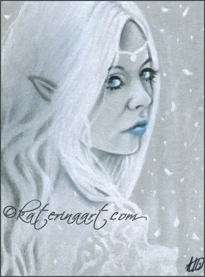 Elven Queen ACEO