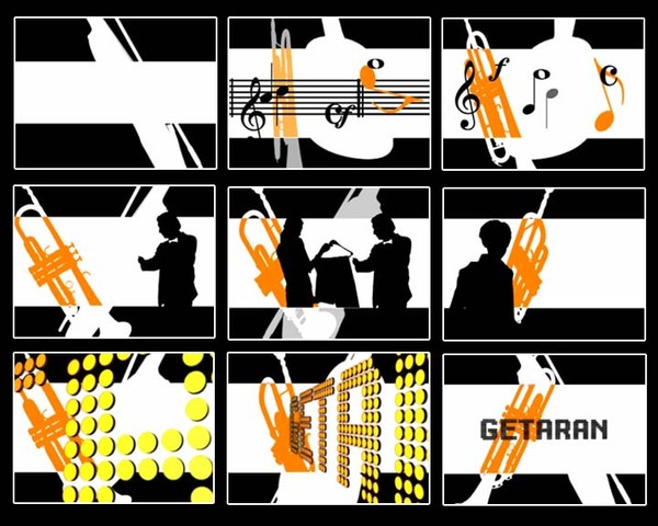 Montage strybrd 'Getaran'