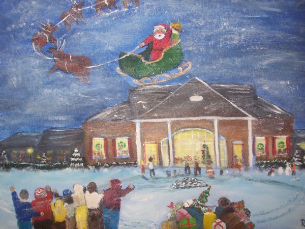 Santa is heading are way