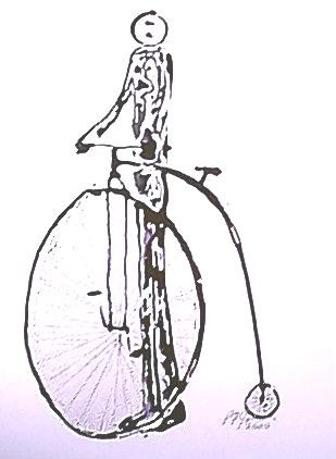 Boy with Olde Bike