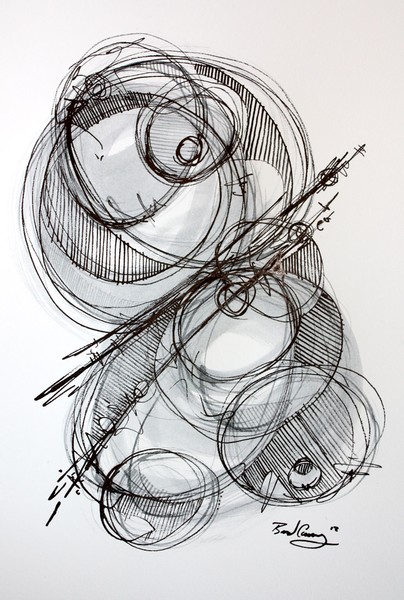 Mother and Child Series 007 by Brad Carney