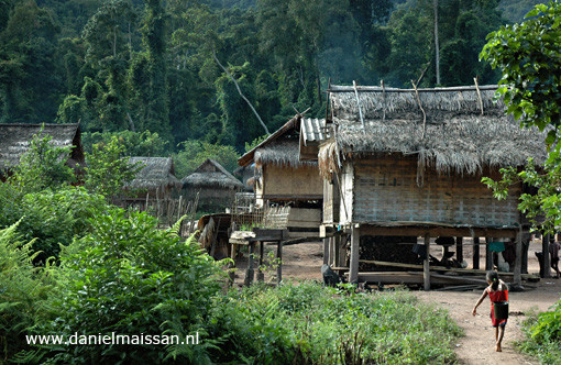 laos village
