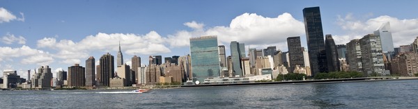 East River View From Queens, NYC