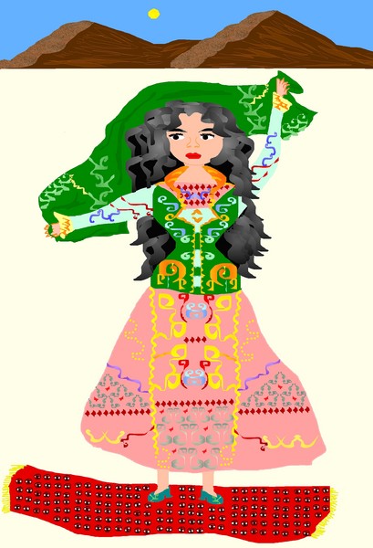 Afghan dancer
