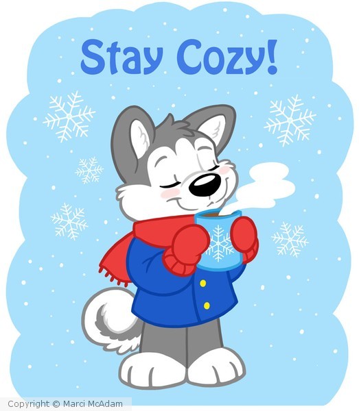 Cozy Husky