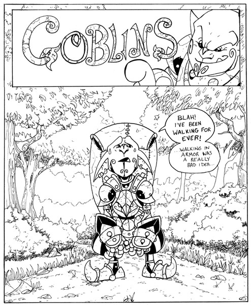 Goblins page one