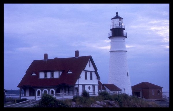 Lighthouse in Maine