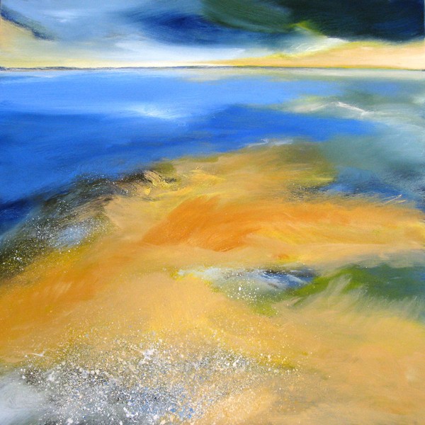 Sunshine touching the coast