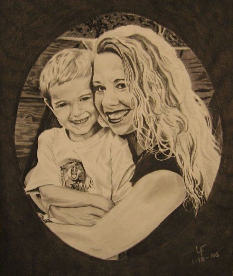 Christine and son