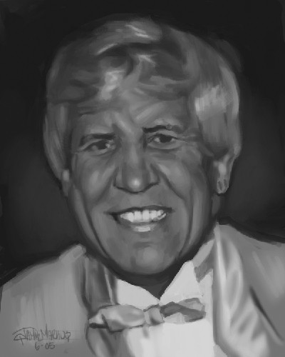 Grandfather in B&W