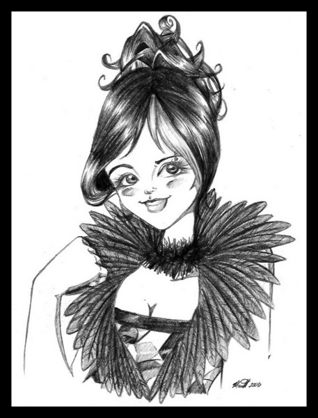 .Pencil Sketch.