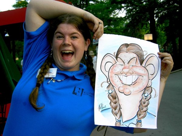Caricature of a Coworker