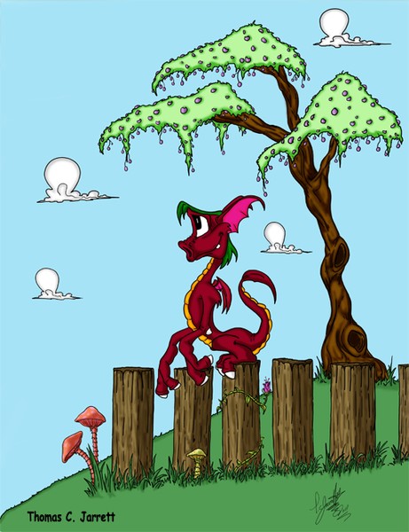 little red dragon
