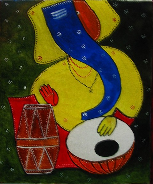 Ganesha with Tabla
