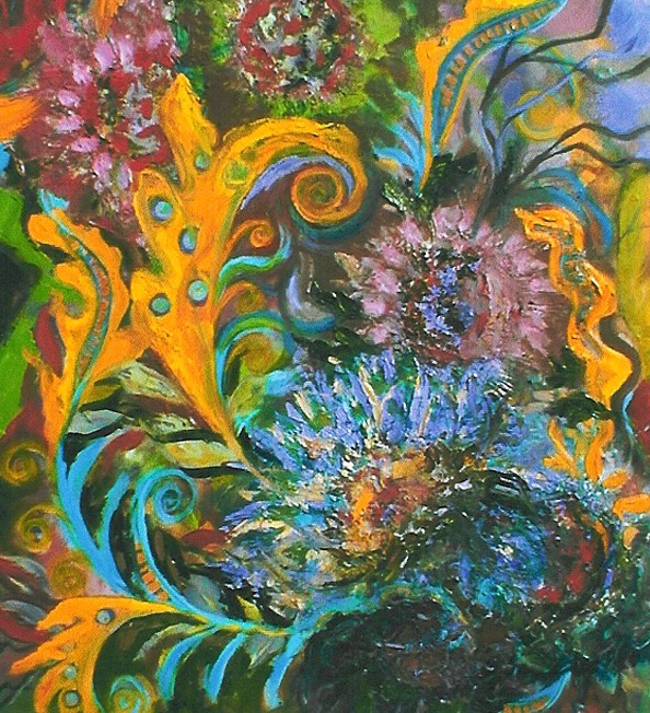 Fantasy Flowers by joan whitcomb | ArtWanted.com
