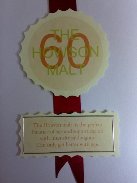 60th Birthday Card