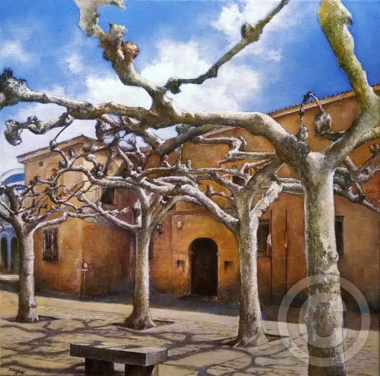 Viriato square-Zamora (Spain)