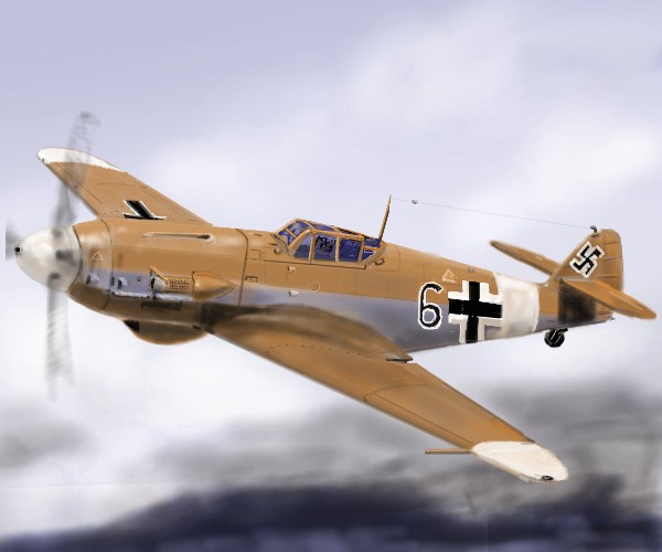 messerschmidt me109 by davincipoppalag-d3aw00k