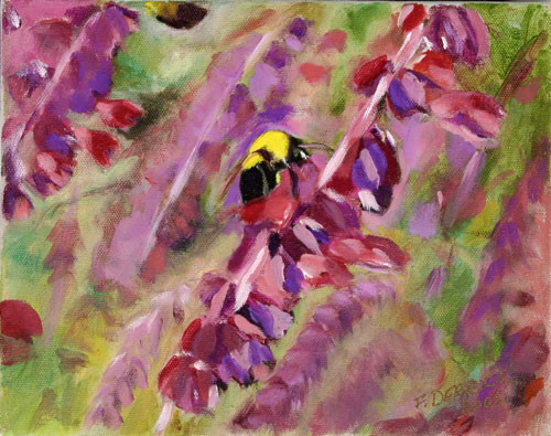 Bee on Flower