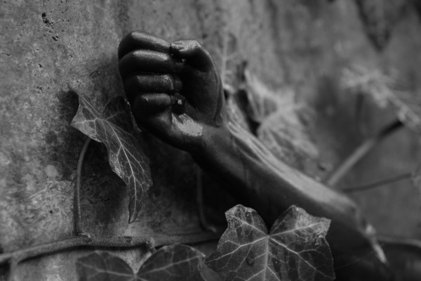 Crucified, died, revived -detail-