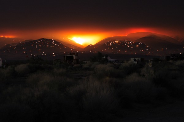 Fire In The Hills