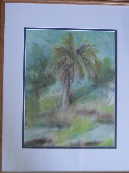 palm at end of road