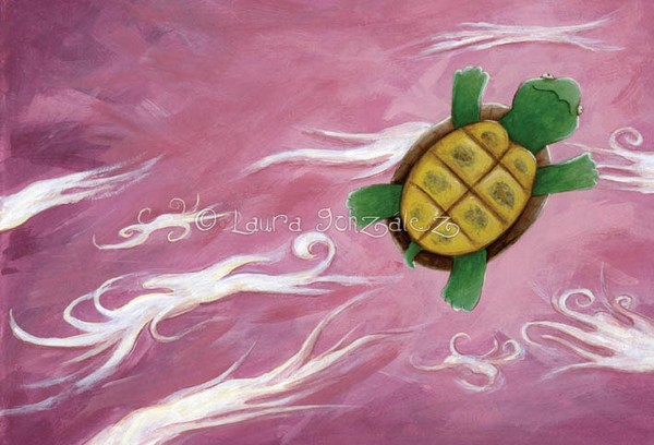 Flying turtle