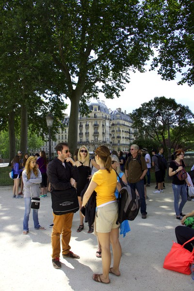 Tour Group in Paris