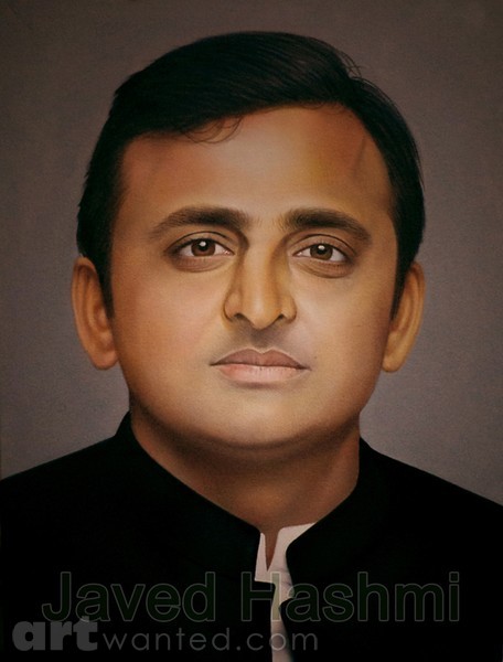 Akhilesh Yadav Painting