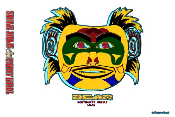 Bear from the Northwest Mask Series