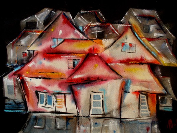 european village