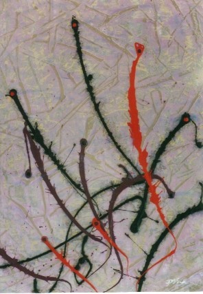 Lavender Abstract