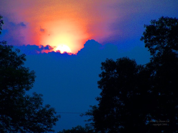 Blue Sunset