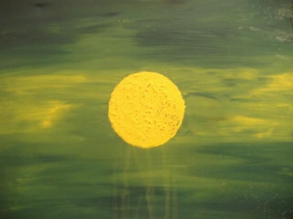 Yellow mandala