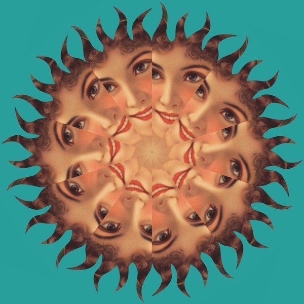 KALEIDOSCOPE MANY LIPS ODD COLLAGE