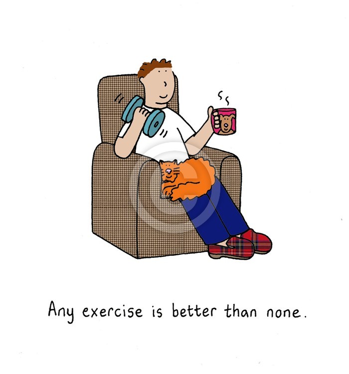 Any exercise is better than none.